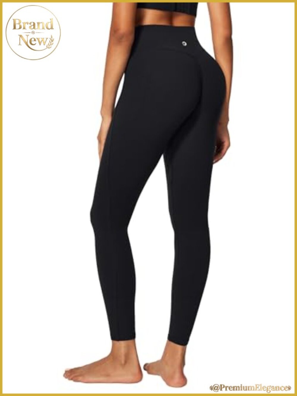 Scrunch Butt Lifting Leggings No Front Seam Yoga Pants with Pockets